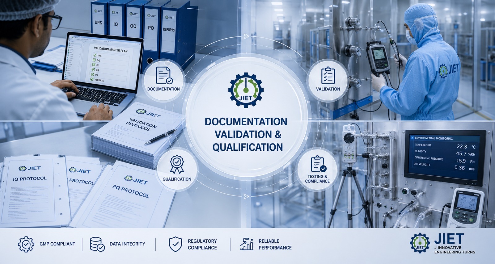 Qualification & Validation Services (DQ, IQ, OQ & PQ)